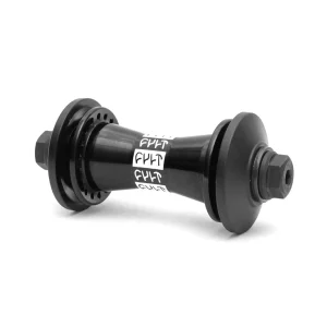 Cult front hub black MANZANA