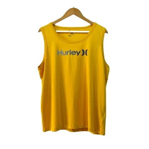 Camisa HURLEY logo graphic tank amarilla [XL]
