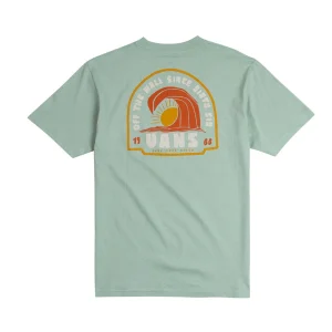 Camisa VANS catchin waves verde agua