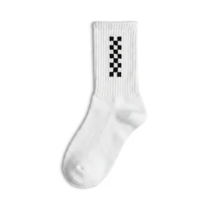 Medias vans blancas con cuadros (1)