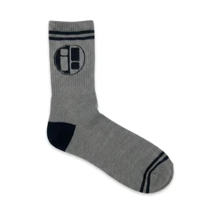 Medias TWIN logo gris